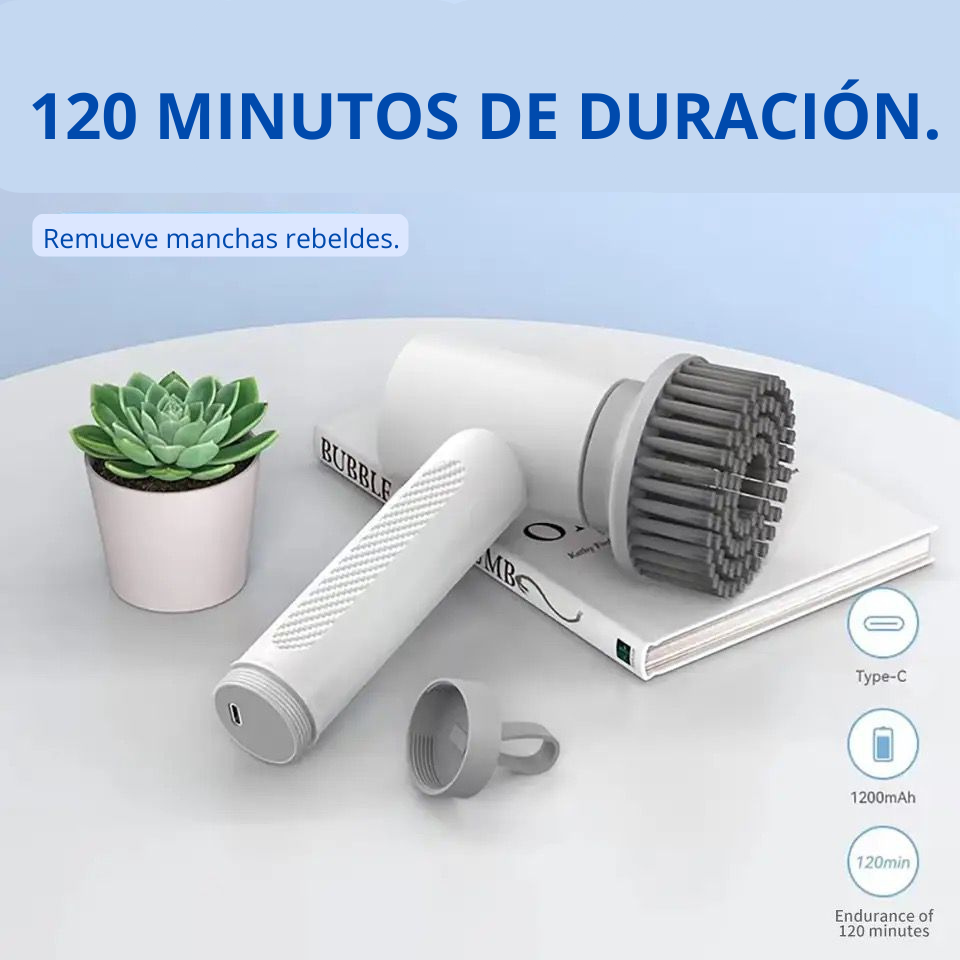 Cepillo eléctrico multifuncional.