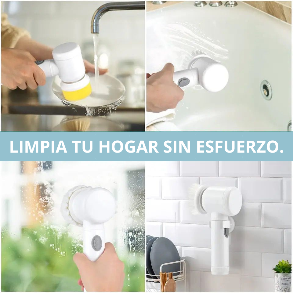 Cepillo eléctrico multifuncional.