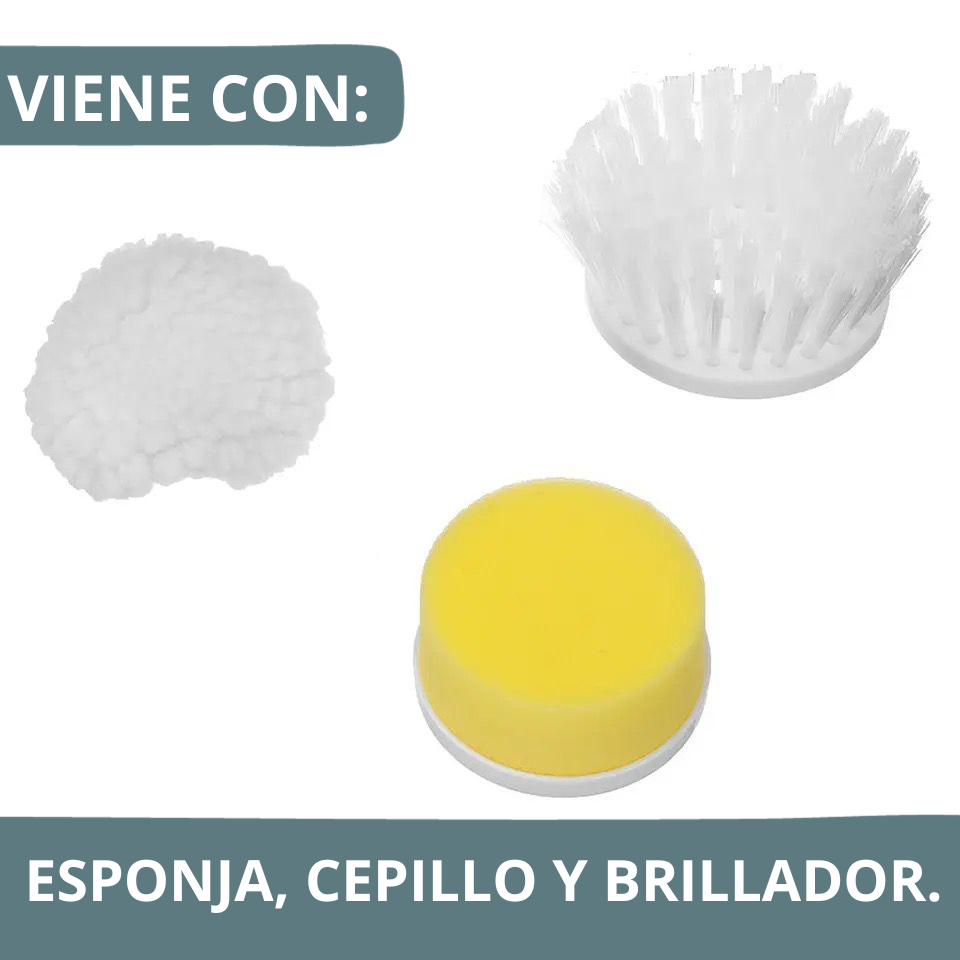Cepillo eléctrico multifuncional.