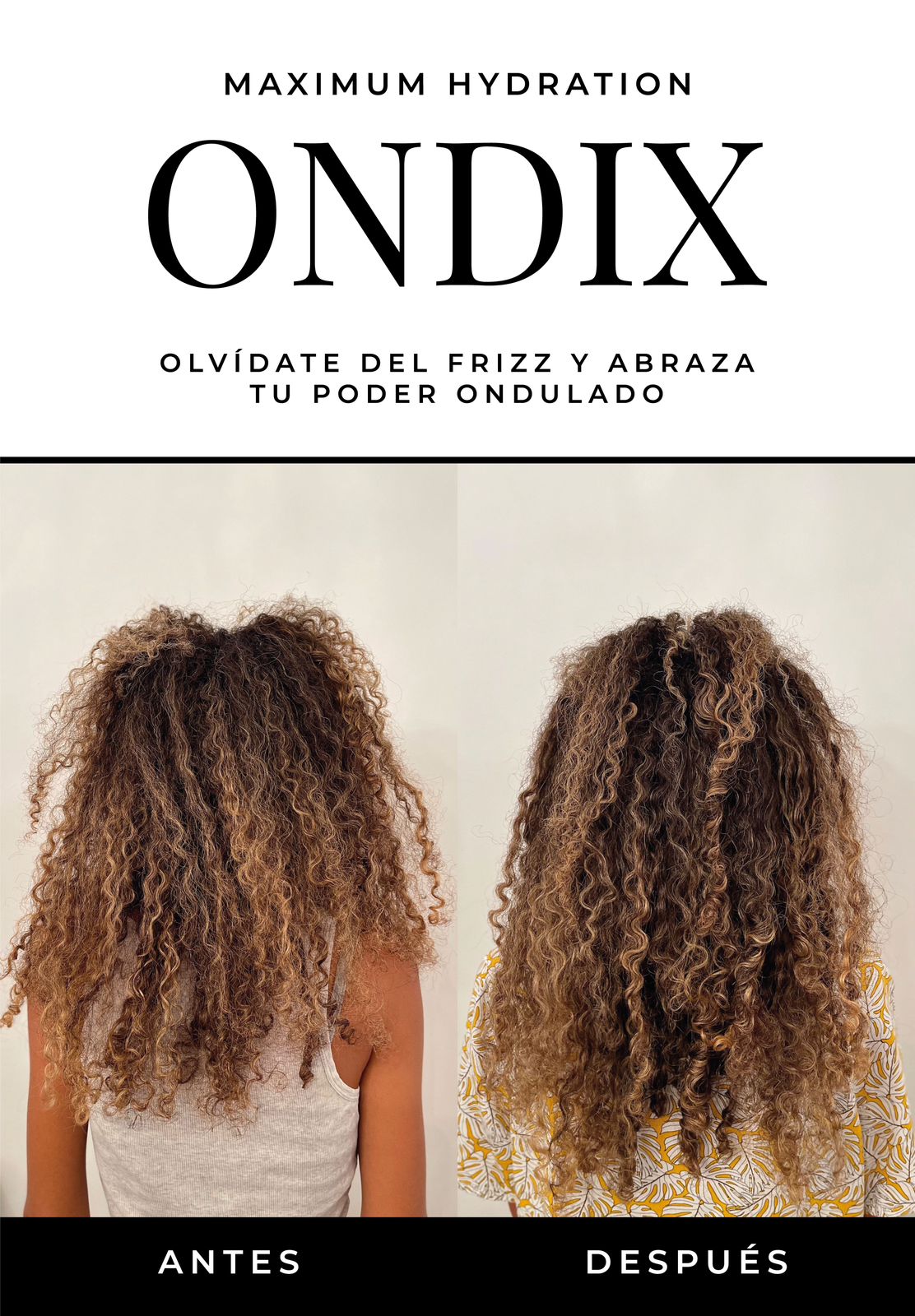 ONDIX crema para el pelo.